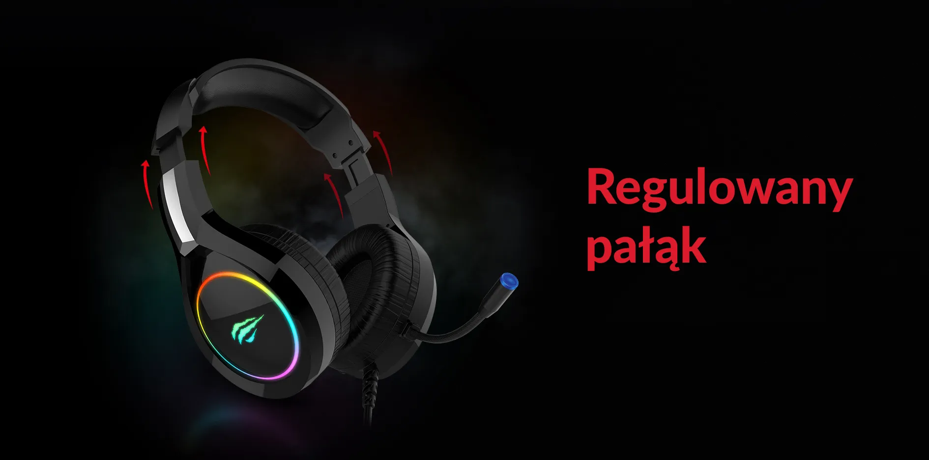 Słuchawki gamingowe Havit GAMENOTE H2232D RGB USB+3.5mm